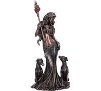 Nemesis Now Statuina mitologica in Bronzo, dea della Luna di ecate, 34 cm, 34cm