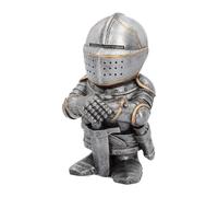 Nemesis Now - Statuina Sir Fightalot, 16 cm, Colore: Argento