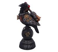 Nemesis Now Steampunk Rivet Raven Figurina, 24 cm, Bronzo