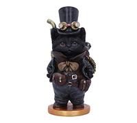 Nemesis Now Steampunk, statuetta in resina, nera, 19,5 cm