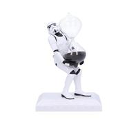 Nemesis Now Stormtrooper Time's Up Sand Timer | Merchandising originale Stormtrooper con licenza ufficiale, divertente timer da collezione, poliresina dipinta a mano