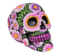 Nemesis Now Sugar Petal Skull 14.5cm, resin, Pale Pink