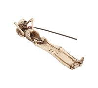 Nemesis Now Take It Easy - Bruciatore di incenso, 28,5 cm, Colore: Avorio