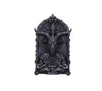 Nemesis Now Targa da parete Baphomet's Invocation, nera, 30,5 cm