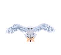 Nemesis Now Targa da Parete con Licenza Ufficiale Harry Potter Hedwig 45 cm, Bianco