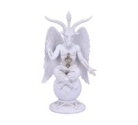 Nemesis Now B5260S0 - Statuetta di Baphomet del Signore Oscuro, 26 cm, colore: Bianco