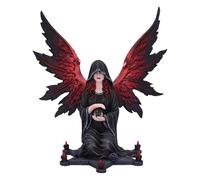 Nemesis Now The Foreseer Gothic Dark Angel - Statuetta in resina, 23 cm, colore: Marrone