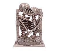 THE LOVERS SCULPTURE - statuetta resina goth dark gotico tarocchi amanti 20,5 cm