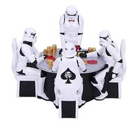 NEMESIS NOW RS211095 The Original Stormtrooper Poker Face Gambling Figurine, Resina, Bianco, 18.3cm