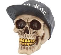 THUG LIFE SKULL ORNAMENT 16CM STATUA NEMESIS NOW