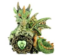 Nemesis Now U1606E5 Malachite 13cm Figurine, Resin, Green, One Size