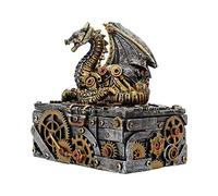 Nemesis Now U3821K8 Secrets of the Machine Box 19,5 cm, argento