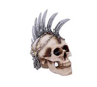Nemesis Now Ornamento U4945R0 Lama a catena Mohican Mohawk Coltello Cranio
