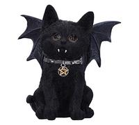 Nemesis Now Vampuss - Statuetta a Forma di Gatto Pipistrello Nero, 16 cm, in Resina, Colore: Nero, Statuetta di Vampiro Vampuss, Regalo di Strega, Decorazione per Halloween, Realizzata in Resina di