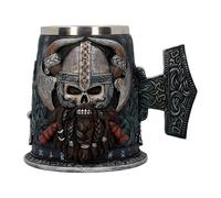 Nemesis Now Viking Skull Beer Tankard, 450ml, 18cm