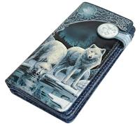 Nemesis Now Warriors Of Winter Lisa Parker Borsetta In Rilievo, 19 Cm, In Pu, 18,5 Cm, Colore: Blu