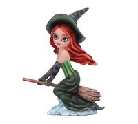 Nemesis Now Willow Strega Statuina, Verde, 16 cm