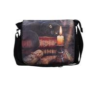 Nemesis Now Witching Hour Lisa Parker Messenger Bag 33 Cm, Marrone, Finta Pelle E Tela, 40 Cm