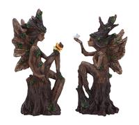 Nemesis Now Woodland Beauty (set of 2) Figurines 15.5cm, Resin, Brown, Two Tree
