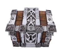 Nemesis Now World of Warcraft Silverbound Treasure Chest Box 10.5cm, Resin, Silv
