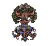 Nemesis Now Yggdrasil - Placca da parete in resina, 30,5 cm, disegnata da Anne Stokes, decorazione da parete con albero del mondo, ispirata alla mitologia norrena, confezionata in confezione regalo,
