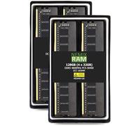 NEMIX RAM 128 GB (4 x 32 GB) DDR5 4800MHZ PC5-38400 2Rx8 1.1V CL40 288-PIN ECC Unbuffered UDIMM kit di memoria