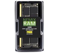NEMIX RAM Memoria SODIMM NAS DDR4 2666MHZ PC4-21300 2Rx8 1.2V 260-PIN ECC Unbuffered SODIMM NAS da 16 GB (1 x 16 GB) compatibile con Synology DiskStation DS3622xs+