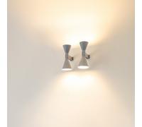 NEMO Applique de Marseille Mini Lampada da parete - design Le Corbusier Matt Black