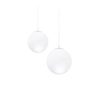 Nemo Asteroide Lampada a Sospensione - Promo White glass/white Ø30