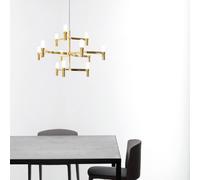 NEMO Crown Minor lampada a sospensione a 12 luci placcata oro Nemo