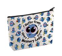 Nemo Dory Movie Merchandise Cosmetic Bag Dory Lovers Makeup Bag WDW Cartoon Character Gift Ocean Animals Regalo per i fan, Perdita di memoria, No