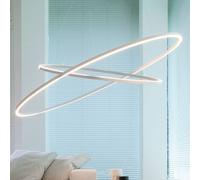 Nemo Ellisse Double Lampada a sospensione 2700K alluminio Nemo