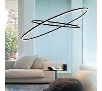 NEMO Ellisse Double Mega lampada a sospensione, LED, ELP LN2 56, Ellisse Double; Ellisse [Lampade per Interni > Lampade a Sospensione]