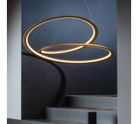 Nemo Lampada a sospensione Kepler 2.700K Down Ø84cm oro KEM LOW 54