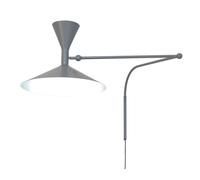NEMO Lampe De Marseille Lampada da Parete - design Le Corbusier Matt grey