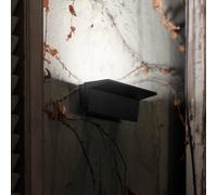 Nemo LED applique da esterno Zena, nero, 2.700 K, IP44 ZEN LN2 33