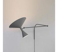 Nemo Lighting Lampe de Marseille lampada da parete grigio opaco