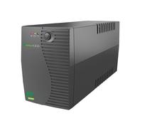 Elsist NEMOLED 80 Gruppo di Continuità 800VA 360W LED UPS Nero Line Interactive 2 Schuko