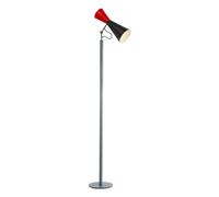 Nemo Parlamento Lampada da Terra - design Le Corbusier NERO / ROSSO