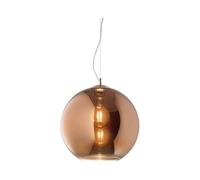 Sospensione Moderna Nemo Metallo Rame 1 Luce E27 D30Cm