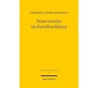 Nemo tenetur im Kartellverfahren