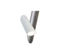 Nemo Tubes Large Lampada da Soffitto White/dark grey
