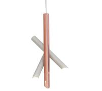 NEMO TUBES PENDANT White/copper