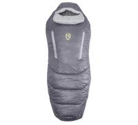 Nemo - Women's Forte 20 - Sacco a pelo sintetico Long - Bodysize max. 183 cm Zip: Left Quicksilver / Aluminum