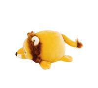 Nemu Nemu Animals 6202736 - Peluche a forma di leone leone, extra morbido e morbido, progettato in Giappone, misura S, 17 cm