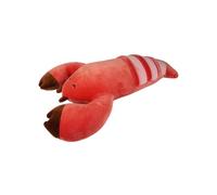 Nemu Nemu Animals 6293048 - Peluche a forma di aragosta robusta, extra morbido e morbido, progettato in Giappone, misura L, 45 cm
