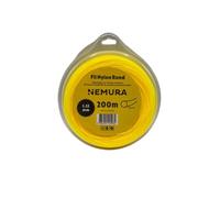 Nemura Filo per decespugliatore Rotondo Ø: 1,35mm, L: 200m - Compatibile con altre marche - Elevata durata - Qualità professionale - SAC in Italiano