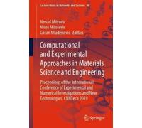 Nenad Mitrovic Computational and Experimental Approaches in Material (Tascabile)