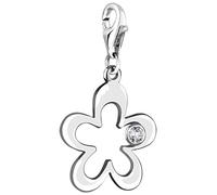 Nenalina charm fiore in argento per donna con cristallo 712055-019