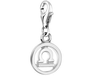 Nenalina charm segno zodiacale bilancia in argento per donna 713299-000